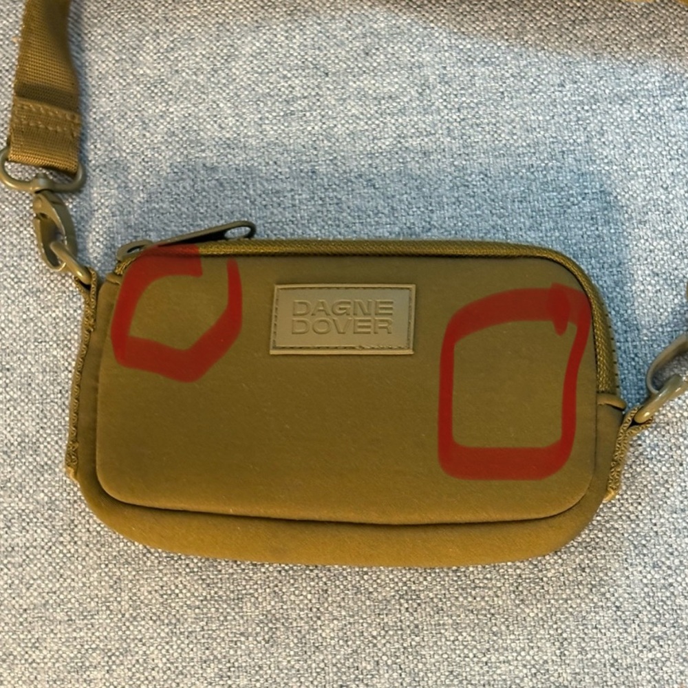 Dagne Dover Olive Belt Bag - Picture 6 of 6